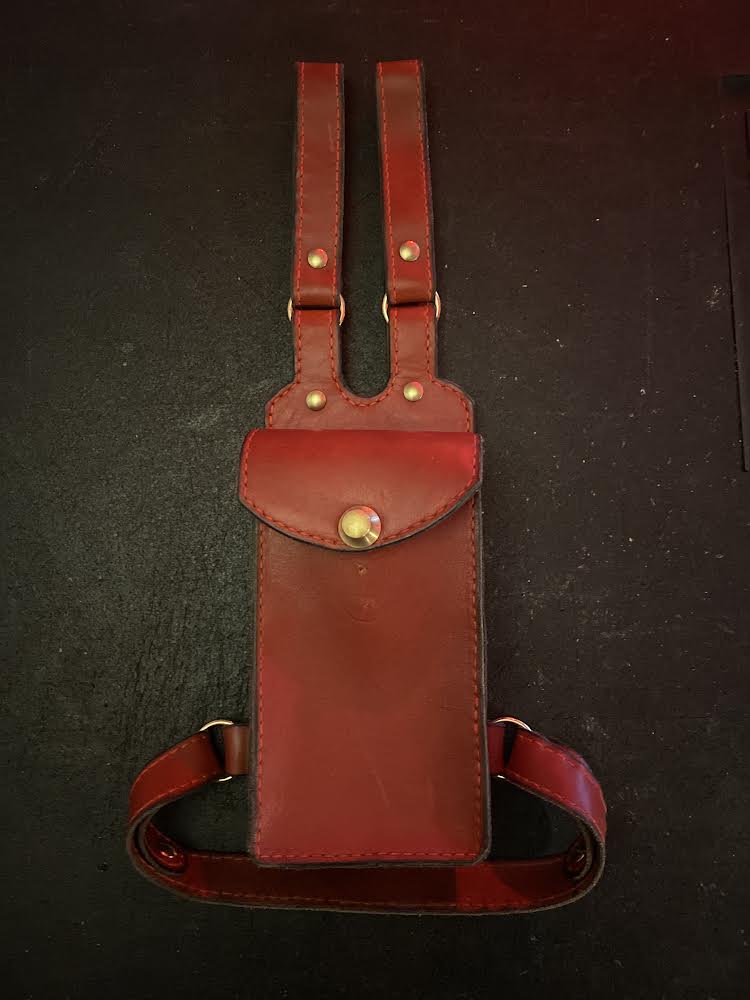 Leather Side Pocket