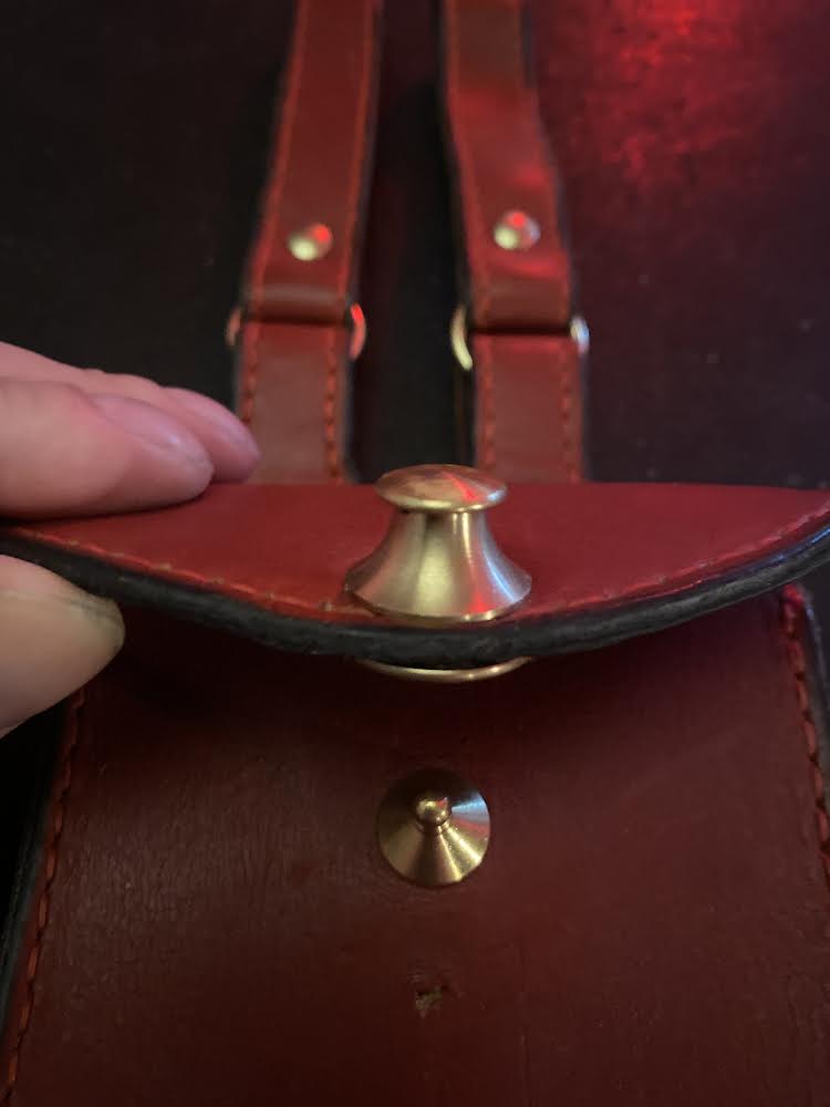 Leather Side Pocket