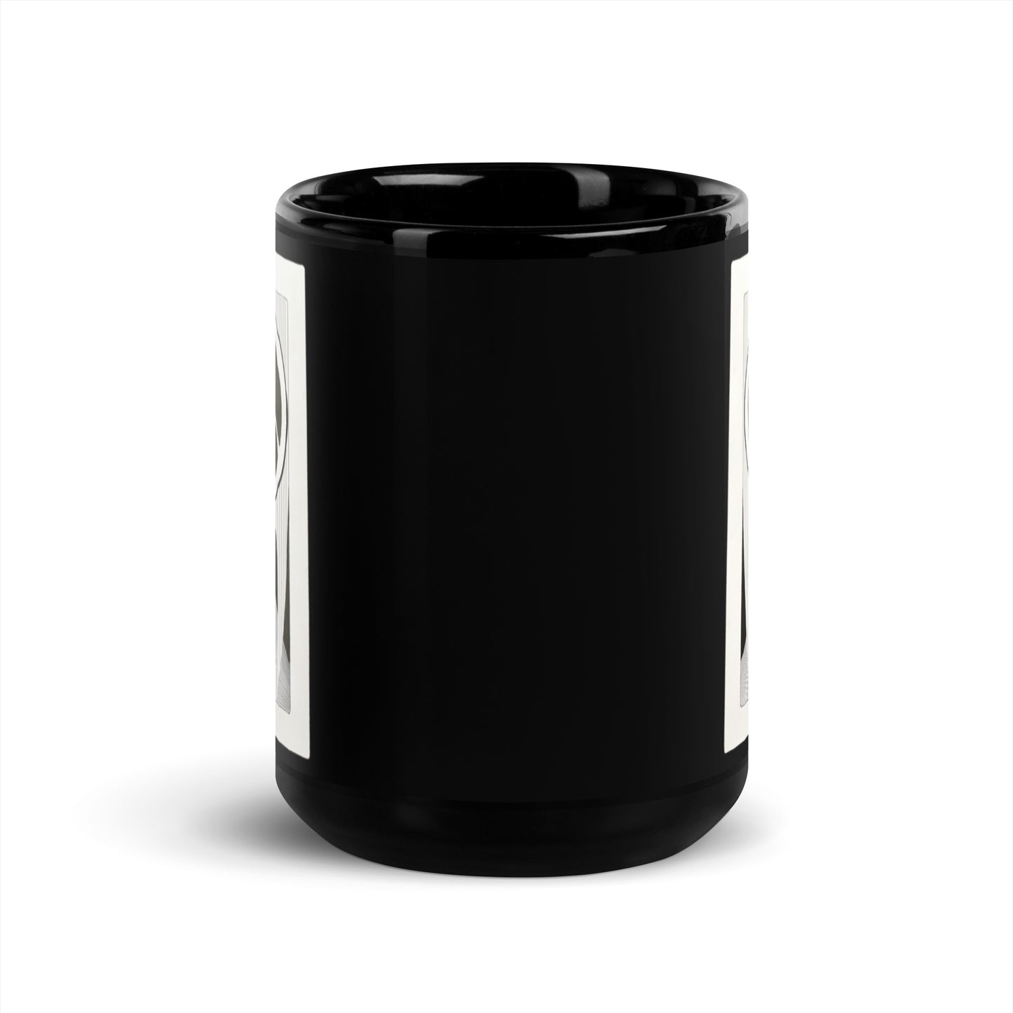 S&M Black Glossy Mug