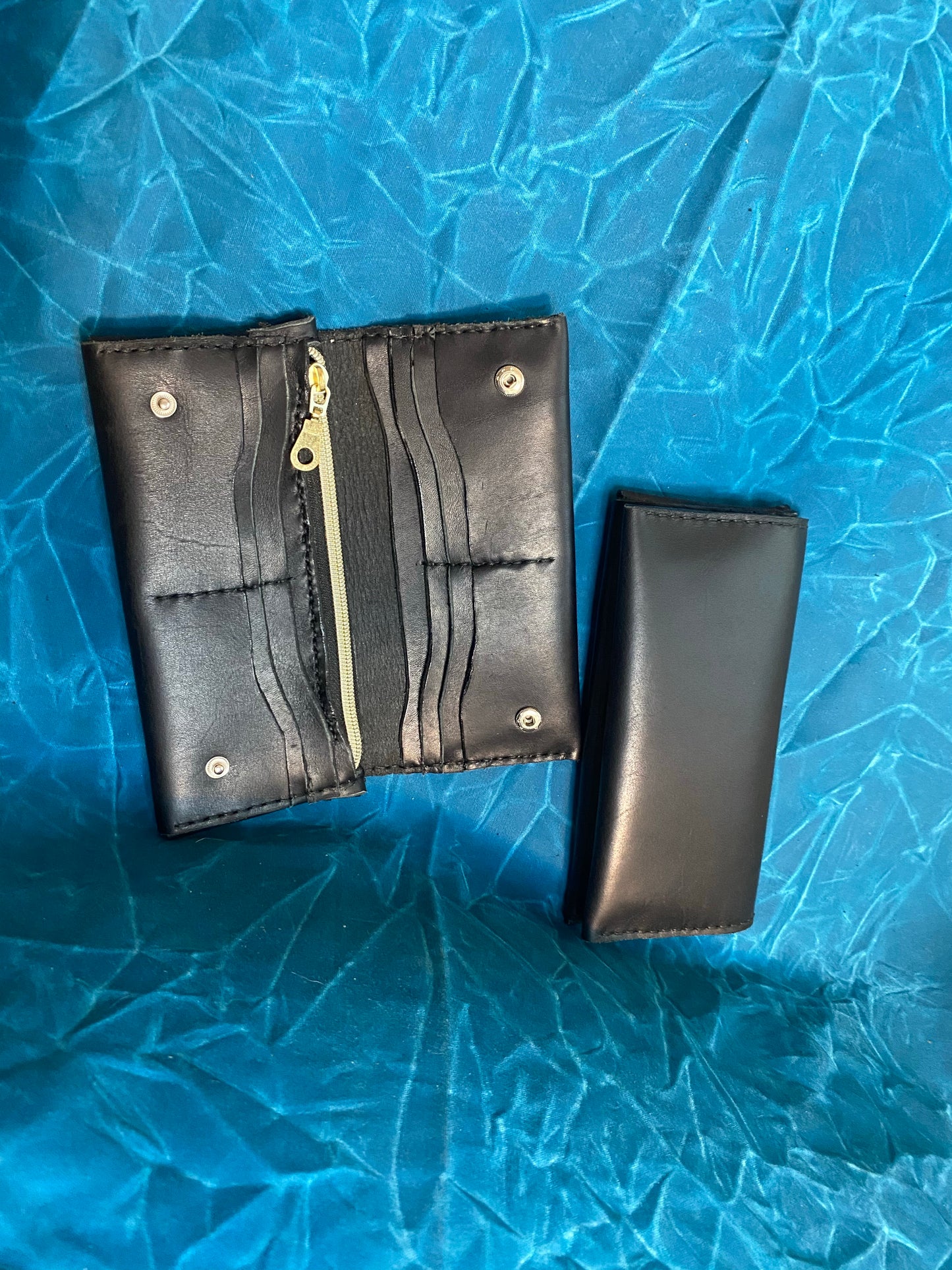 Long Wallet with Zipper